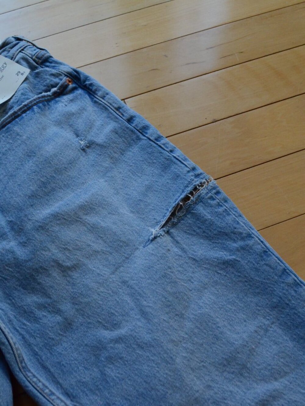 Abercrombie & Fitch The 90s baggy jeans Low Rise Size 29 Short - Picture 4 of 10